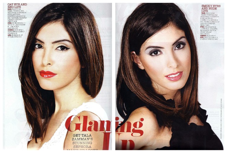 My Sephora Beauty shoot... in OK! Magazine