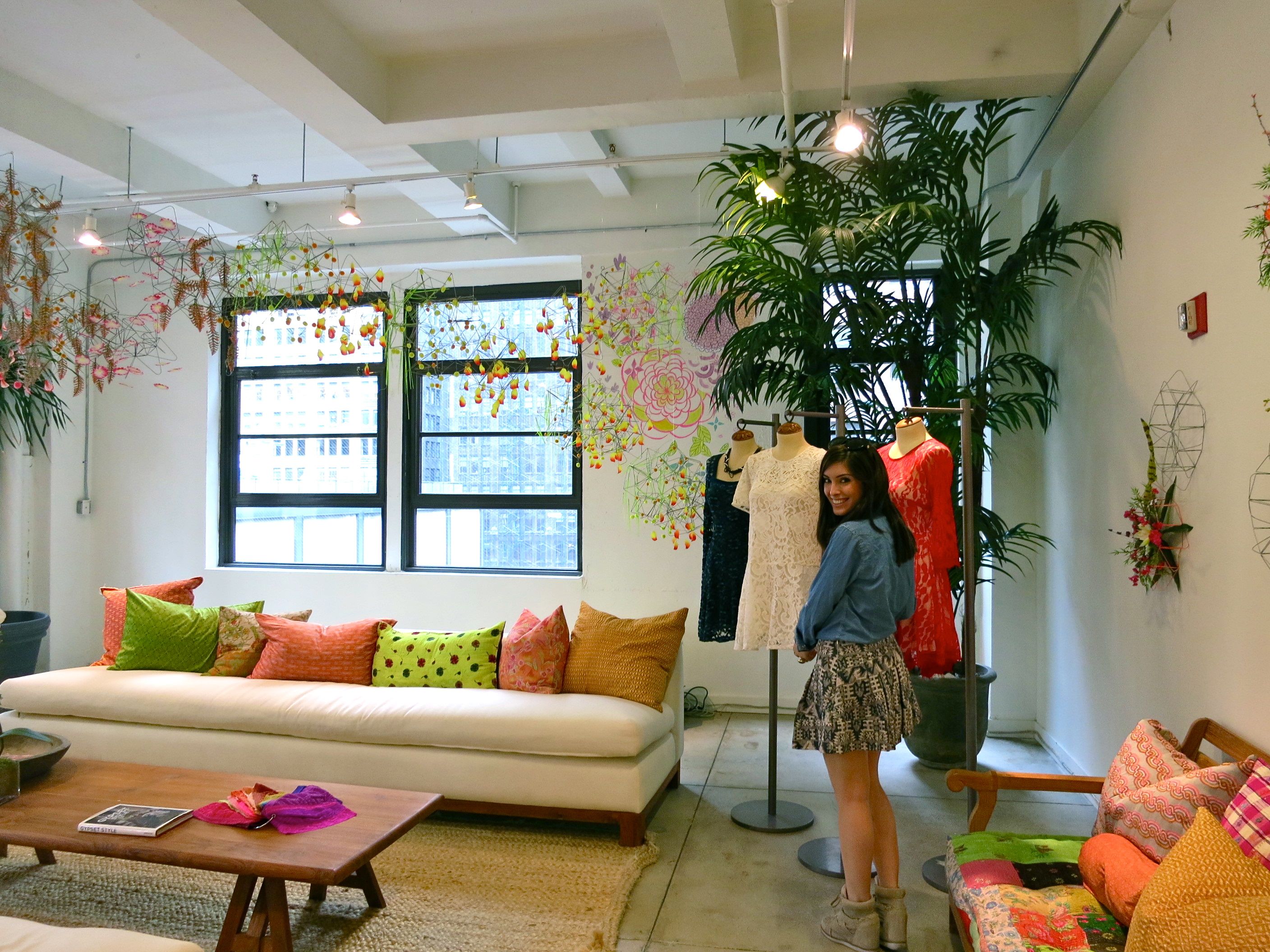 A day at the... Free People showroom in NYC!
