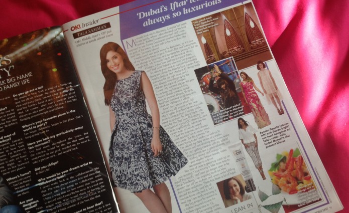My OK! Magazine Middle East Column this week...