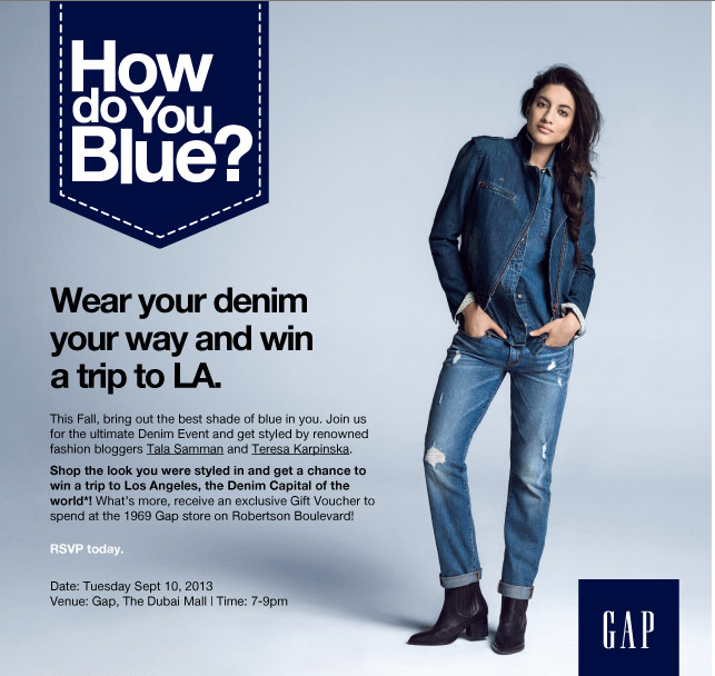 You're Invited: I'm hosting an event with GAP.