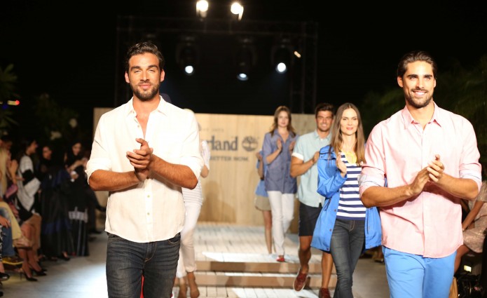 Hosted Timberland's first show in Dubai for SS14. 