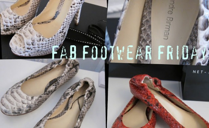 Fab Footwear Friday: ALEXANDRE BIRMAN Edition