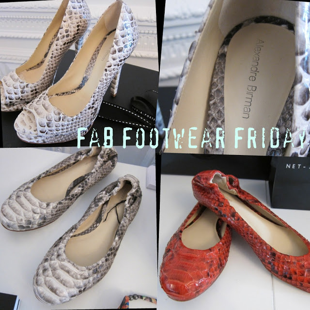 Fab Footwear Friday: ALEXANDRE BIRMAN Edition