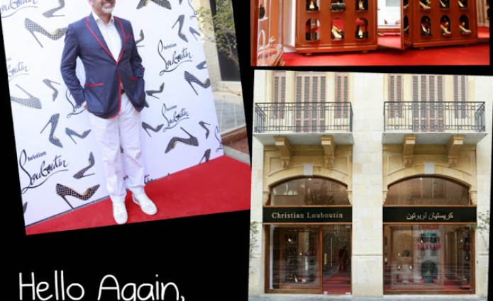 Welcome Christian Louboutin to the Middle East!