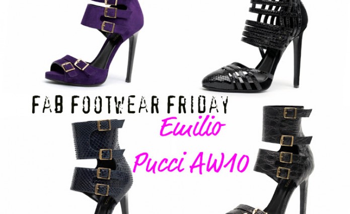 Fab Footwear Friday: EMILIO PUCCI Edition