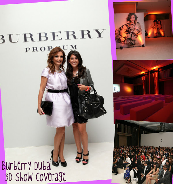 Dubai's 3D Burberry show Coverage