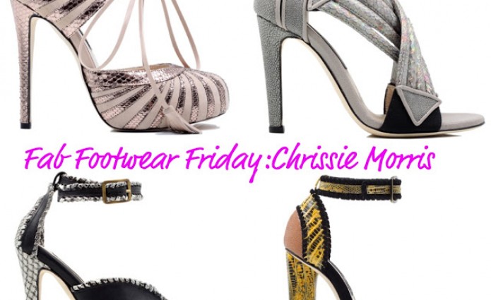 Fab Footwear Friday: CHRISSIE MORRIS Edition