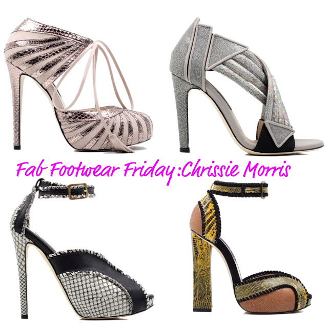 Fab Footwear Friday: CHRISSIE MORRIS Edition