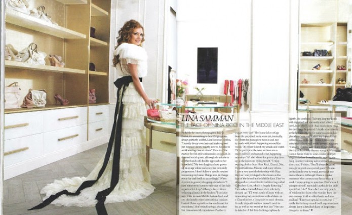 Mom looking FAB in the latest issue of Emirates Woman Magazine!