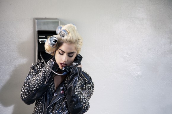 Gaga's Studded Jacket
