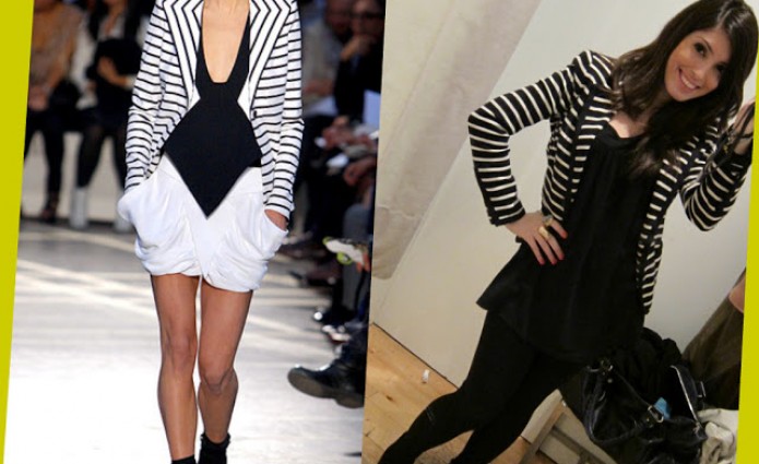 SPLURGE VS STEAL - Givenchy Striped Jacket