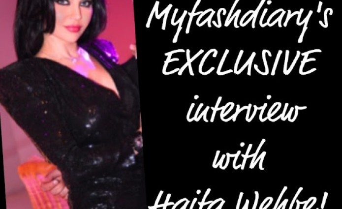 EXCLUSIVE Interview with International Arab Sensation, HAIFA WEHBE!