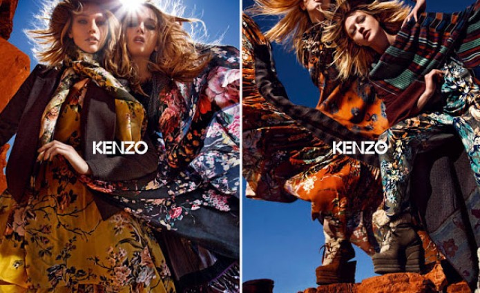 Inspired by Kenzo's Fall Campaign