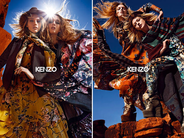Inspired by Kenzo's Fall Campaign