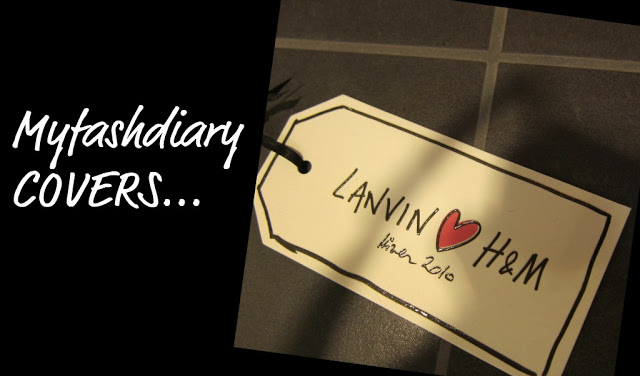 Myfashdiary covers Lanvin for H&M!