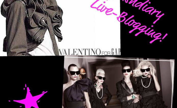 LIVE from Lanvin X H&M and Valentino X Gap!