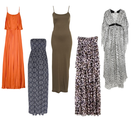 Summer Cover ups: Maxi Dresses