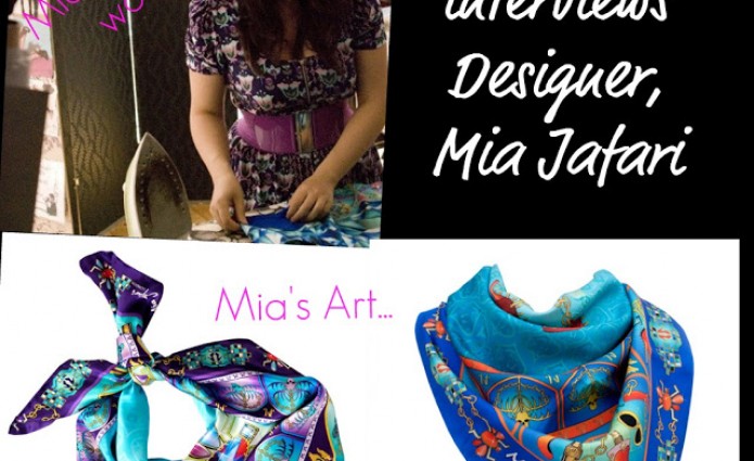 Exclusive Interview with Designer, Mia Jafari.
