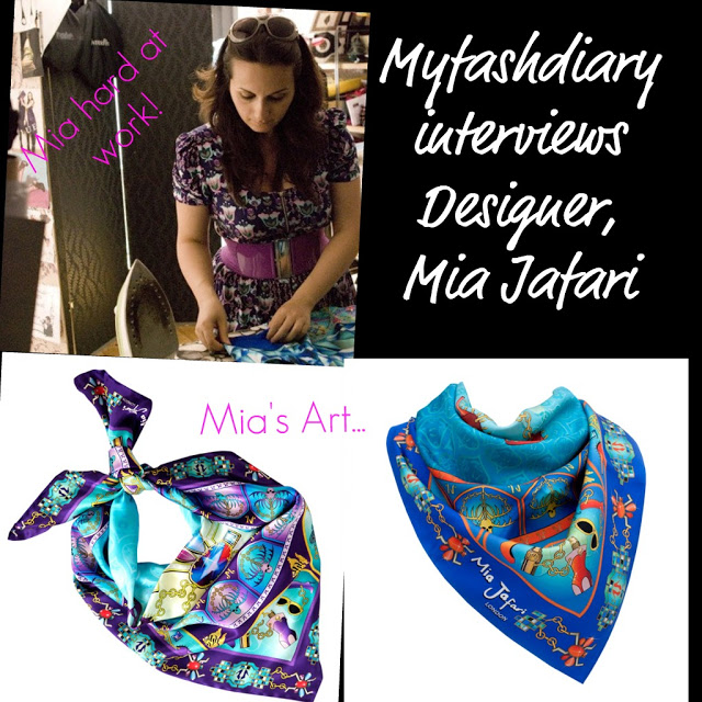 Exclusive Interview with Designer, Mia Jafari.