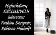 Myfashdiary EXCLUSIVELY interviews Designer, Rebecca Minkoff!