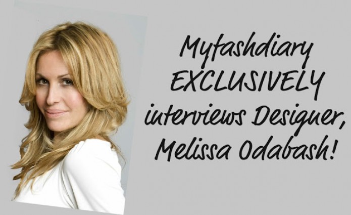 Myfashdiary EXCLUSIVELY interviews Designer, Melissa Odabash!
