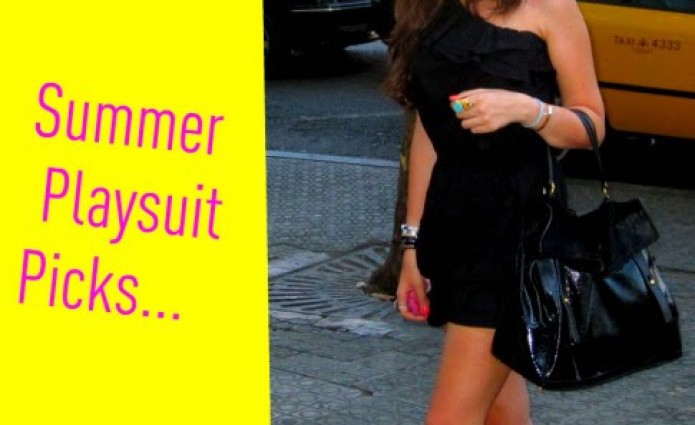 Summer Cover ups: Playsuits