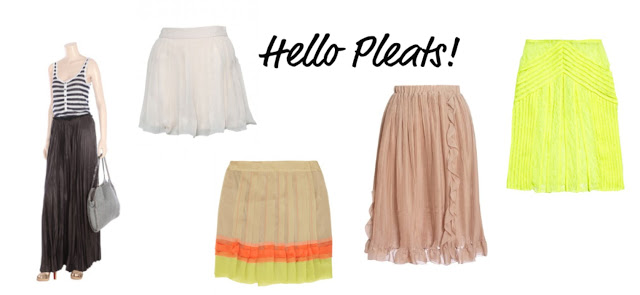 Trend Alert: Pleated Skirts!