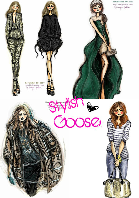 Fashion Illustrator: Stylish Goose