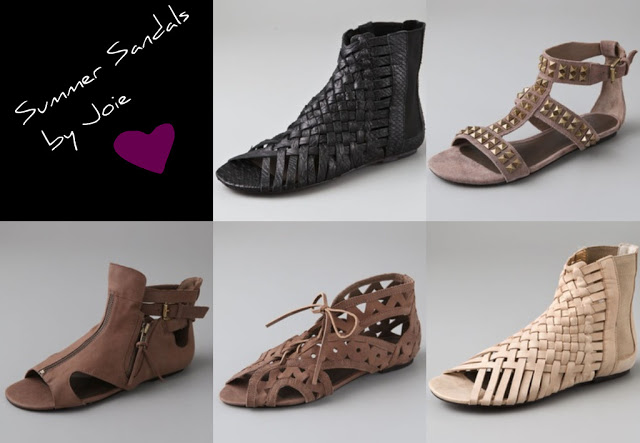 The Summer Sandals by Joie