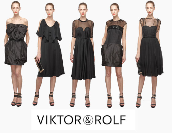 Victor & Rolf 'Black Dress' Capsule Collection