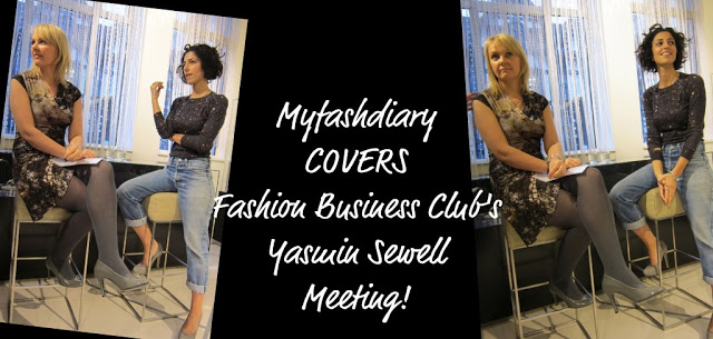 Myfashdiary COVERAGE: Yasmin Sewell talks to Lauretta Roberts.
