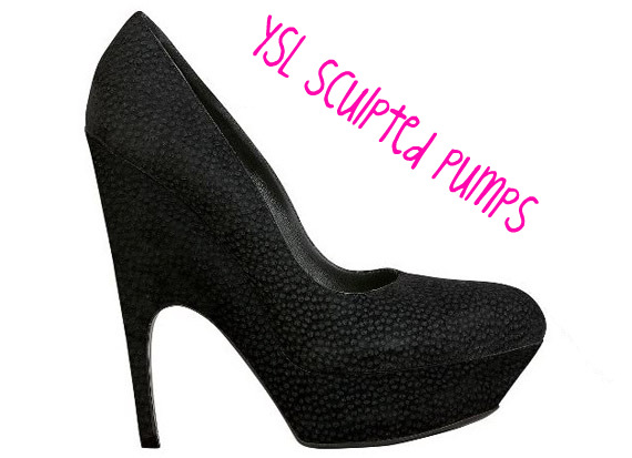 Wish List - YSL sculpted heels