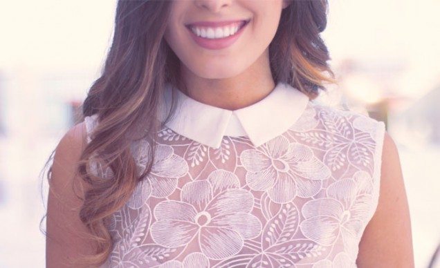 How to wear White Lace